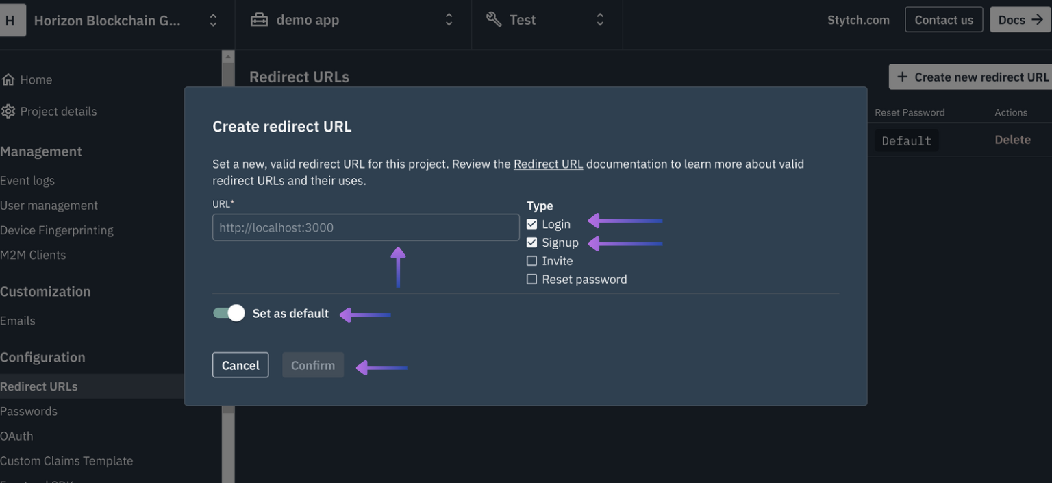 Obtain a Project ID