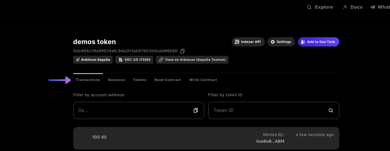 view currency transactions