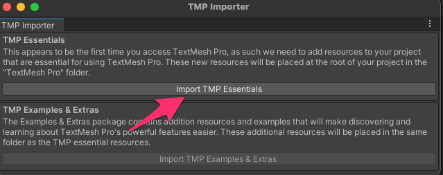 Import TMPro
